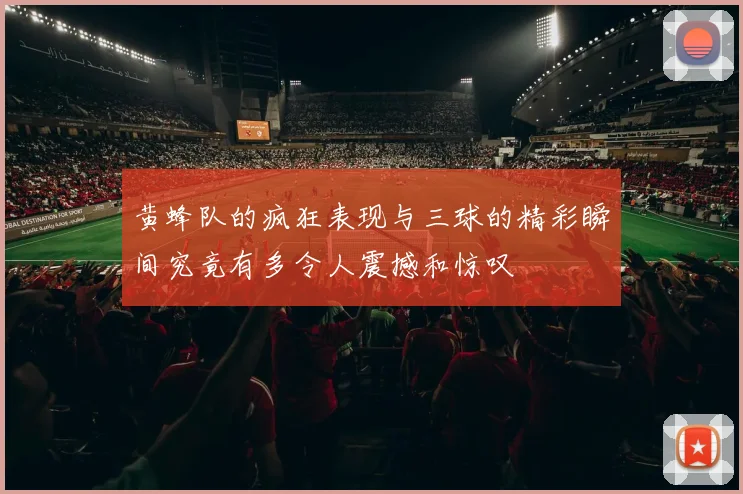 黄蜂队的疯狂表现与三球的精彩瞬间究竟有多令人震撼和惊叹